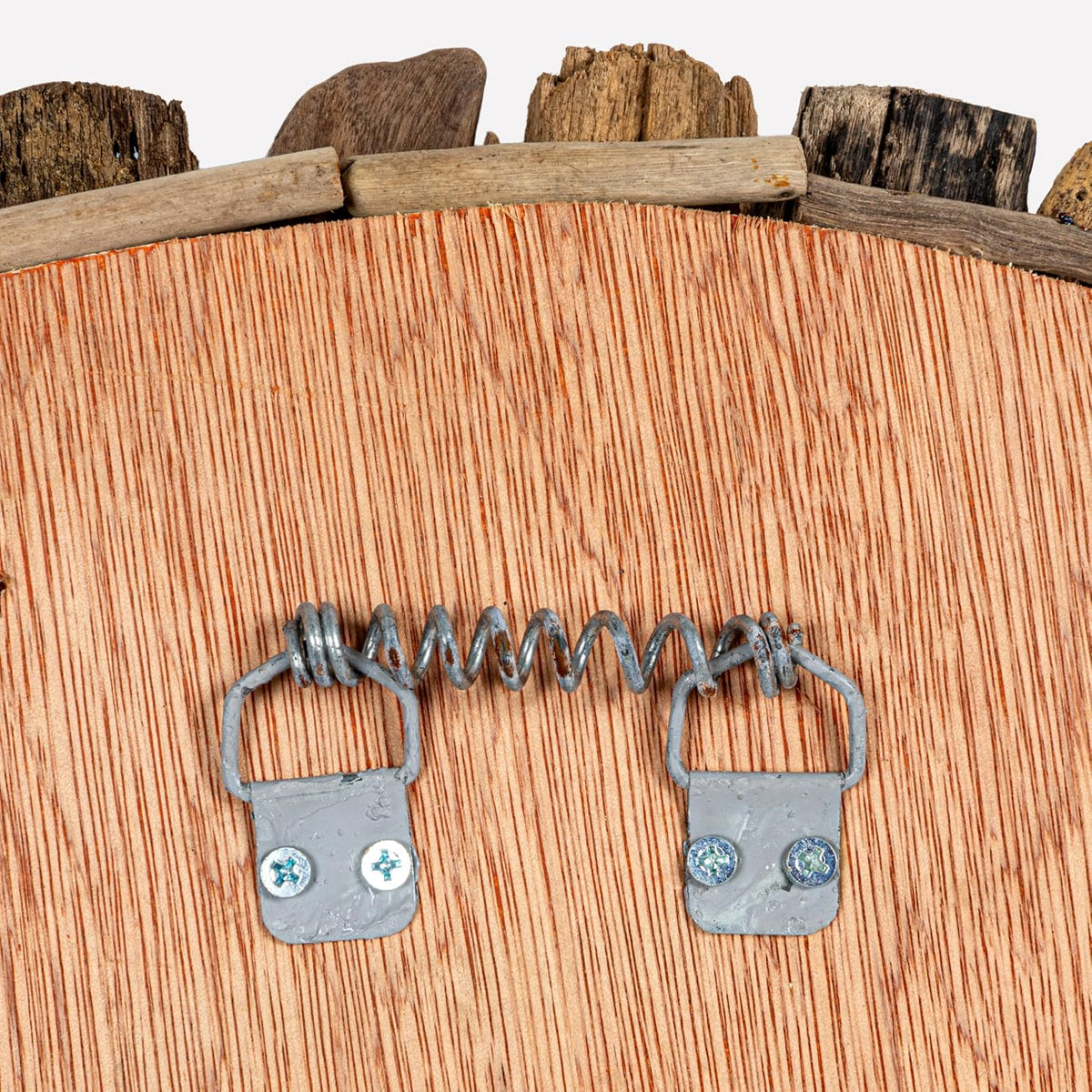 Design reference: Close-up of the source product's rear hanging attachment.
